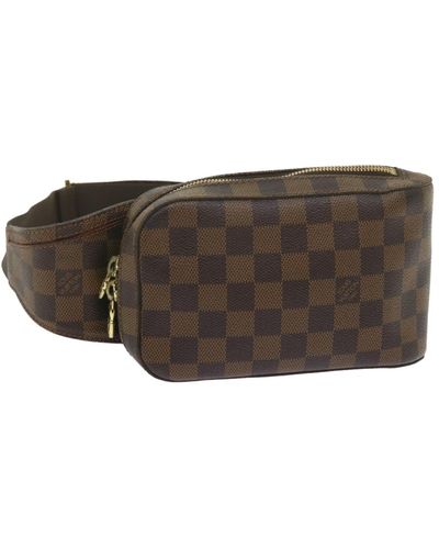 Louis Vuitton Geronimos Canvas Shoulder Bag (pre-owned) - Brown