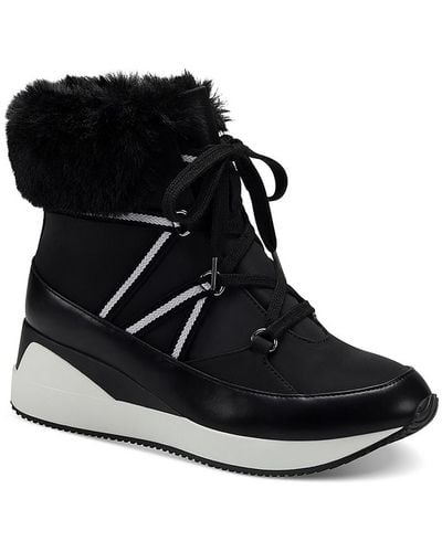 Alfani Windee Lace-up Lifestyle High-top Sneakers - Black