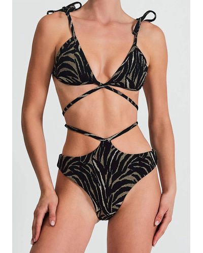 Devon Windsor Suki Bikini Top - Black