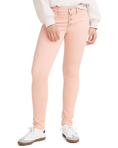Levi's 311 Mid-rise Shaping Skinny Jeans - Pink