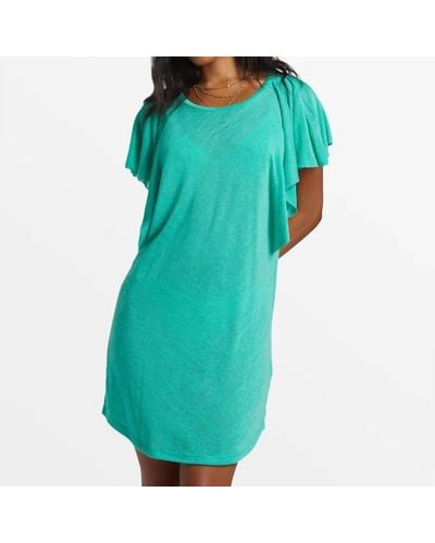Billabong Out For Waves Cover Up Dress - Blue