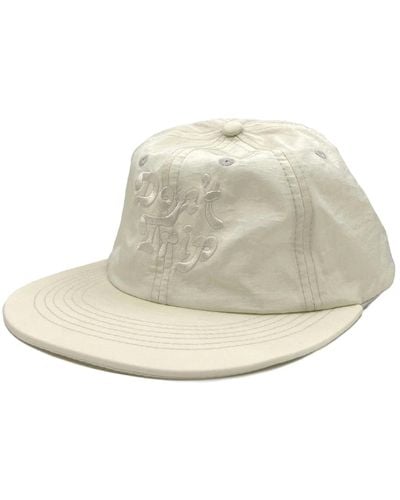 Free & Easy Don't Trip Clipback Crinkle Hat - White