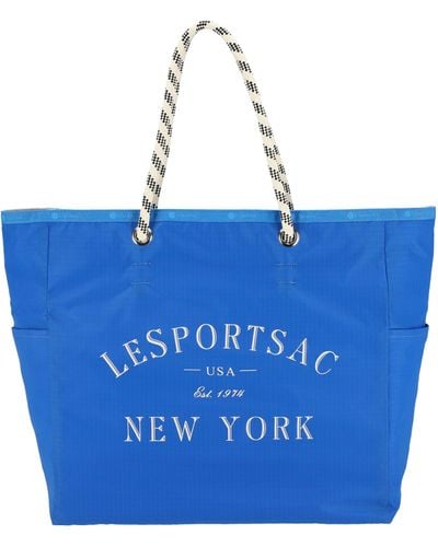 LeSportsac Large Two-way Tote - Blue