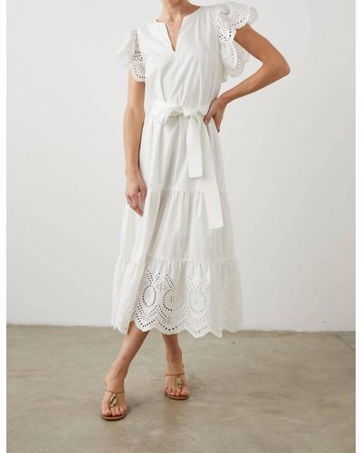Rails Gia Dress - White