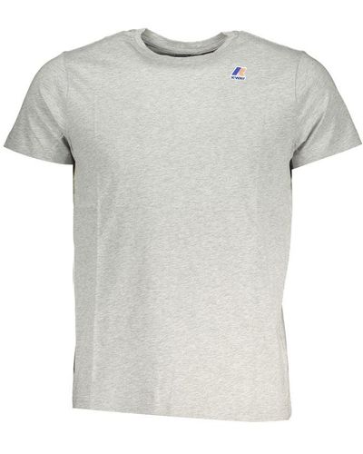 K-Way Cotton T-Shirt - Gray