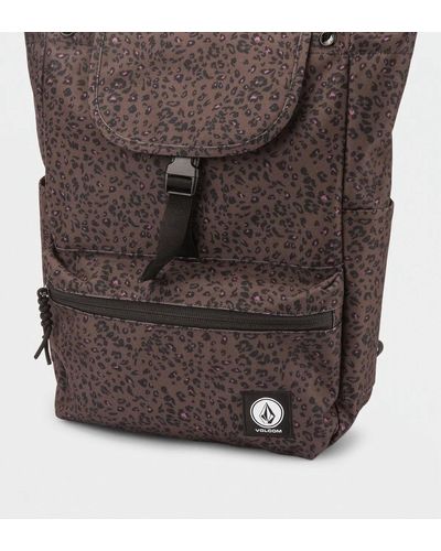 Volcom Stone Drawstring Backpack - Brown