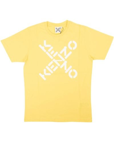 KENZO Kenzo Big X T-shirt - Yellow