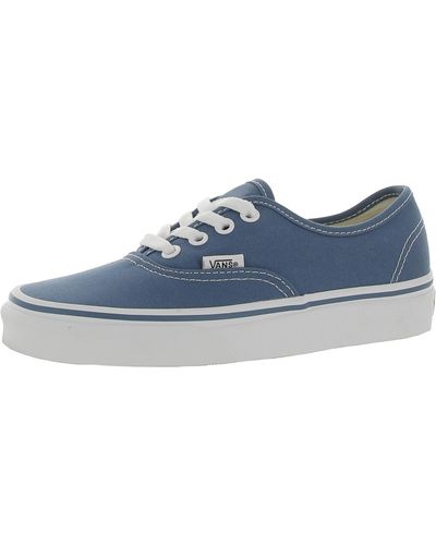 Vans Classic Canvas Low Top Casual And Fashion Sneakers - Blue