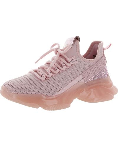 Steve Madden Maxima Sneakers Athletic And Training Shoes - Pink
