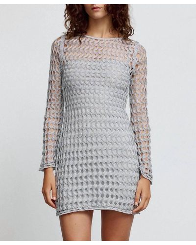 Significant Other Adley Mini Dress - Gray