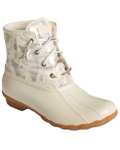 sperry heeled boots