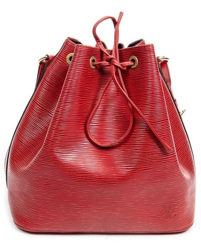 Louis Vuitton Noe Pm - Red