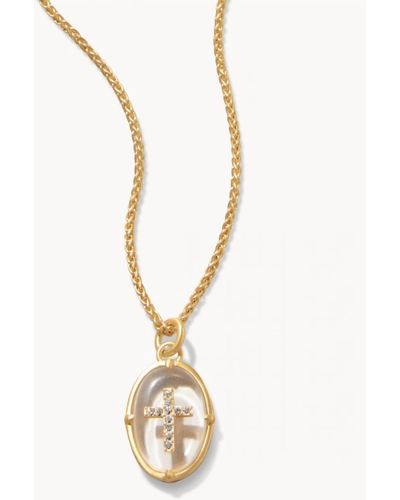 spartina 449 Faithful Charm Necklace - Metallic