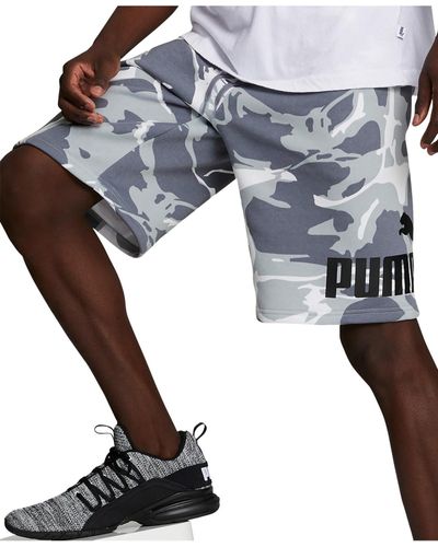 PUMA Regular Fit Camouflage Flat Front - Gray