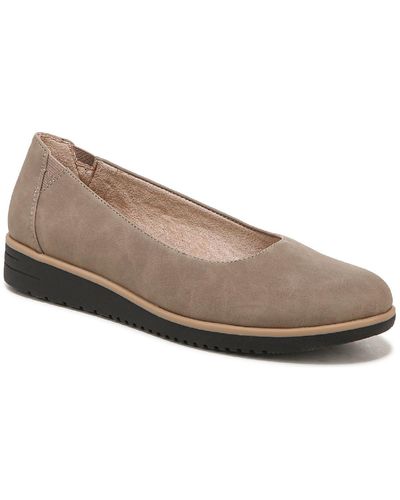 SOUL Naturalizer Idea Padded Insole Slip On Ballet Flats - Brown