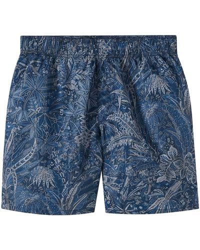 A.P.C. Forest Swim Shorts - Blue
