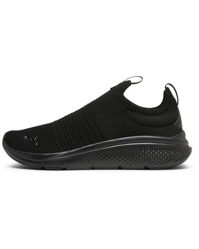 PUMA Softride Pro Echo Slip-on Running Shoes - Black