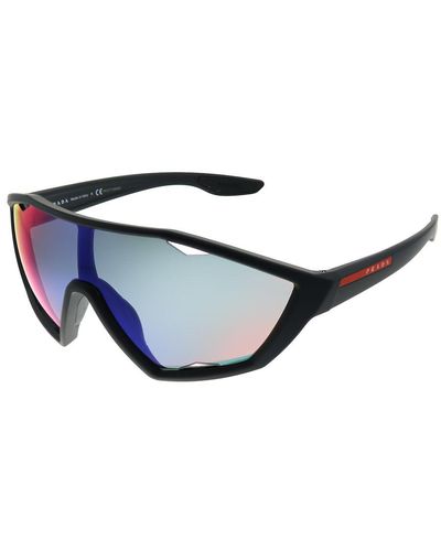 Prada Linea Rossa Active Ps 10us Dg09q1 Sport Sunglasses - Blue