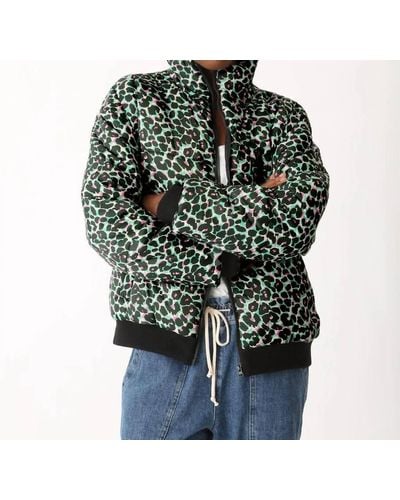 Electric and Rose Puffy Jacket - Green