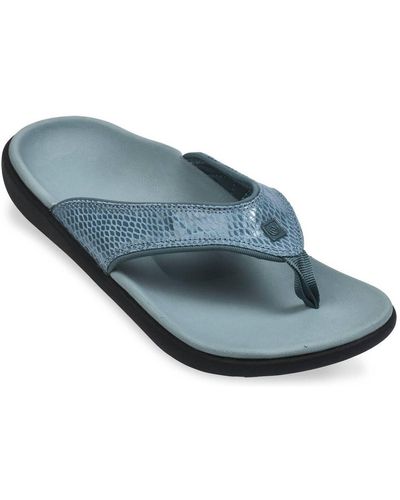 Spenco Yumi Snake Sandal - Blue