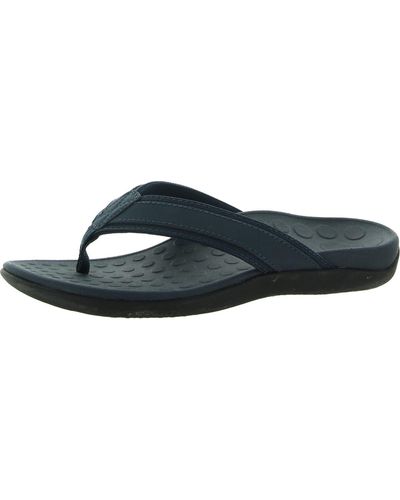 Vionic 544mtide Nubuck Sandals Flip-flops - Blue