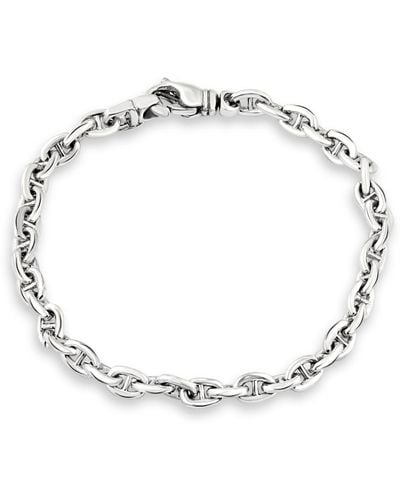 Pompeii3 22 Gram Solid Bracelet 5.5mm Anchor Link Chain - Metallic