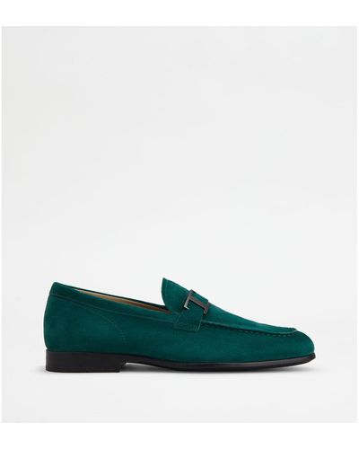 Tod's T Timeless Loafers - Green