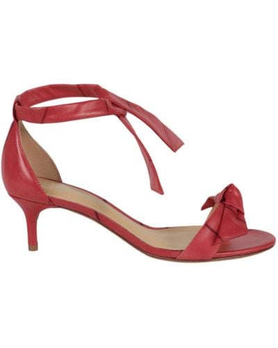 Alexandre Birman Clarita 50 High Heel Sandals - Red