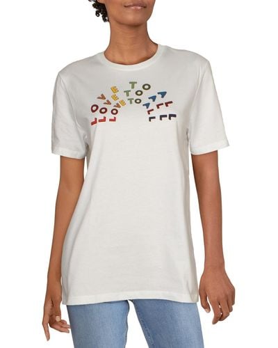 Madewell Love To All Graphic Short Sleeve T-shirt - White
