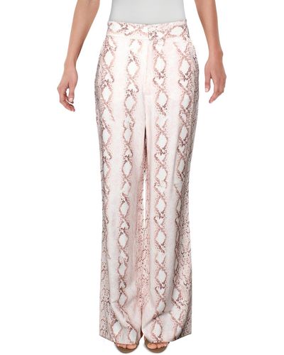 Significant Other Print Reflection Palazzo Pants - Pink