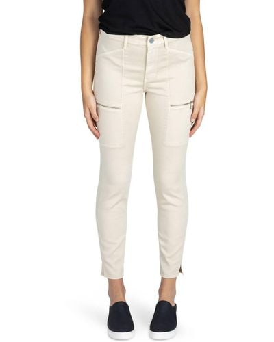 Articles of Society Carlyon Skinny Cargo Pant - White