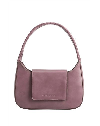 Melie Bianco Monique Shoulder Bag - Purple