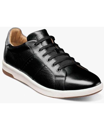 Florsheim Crossover Lace To Toe Sneaker - Black