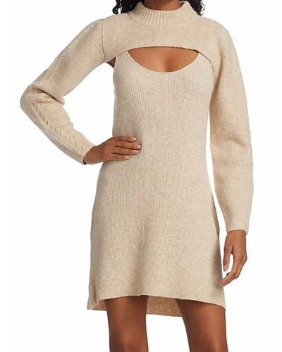DH New York Eve Sweater Dress - Natural