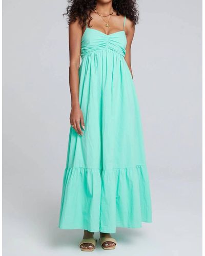 Saltwater Luxe Under The Sea Maxi Dress - Blue