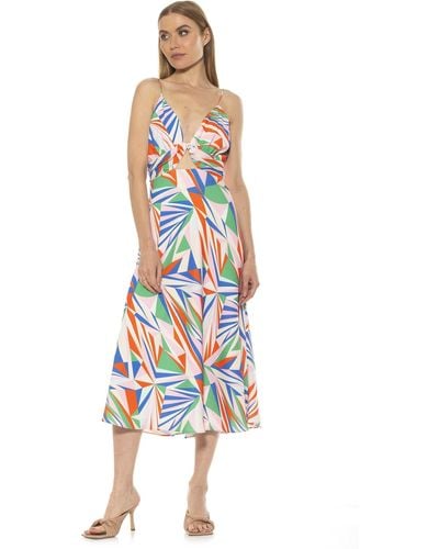 Alexia Admor Camila Midi Dress - Multicolor