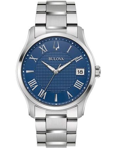 Bulova Wilton Blue Dial Watch