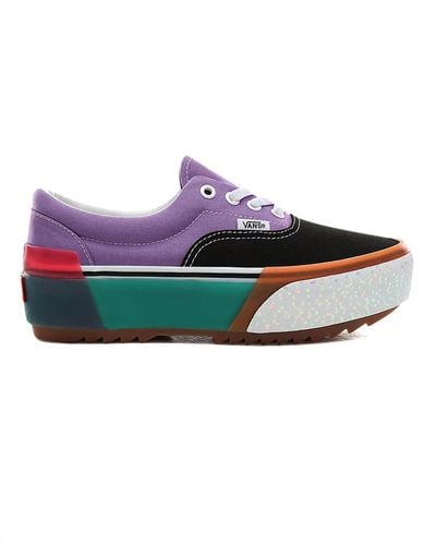 Vans Confetti Era Stacked Shoes - Multicolor