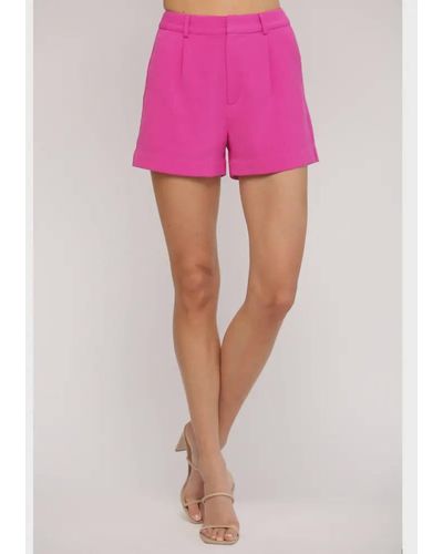 Fate In The Moment Shorts - Pink