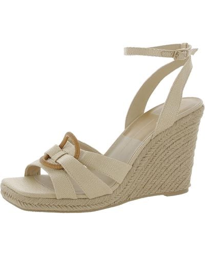 Dolce Vita Strappy Adjustable Espadrilles - Natural