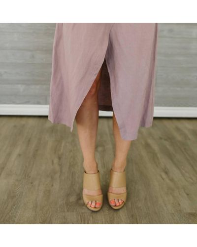 Velvet Heart Zenya Wrap Skirt - Pink