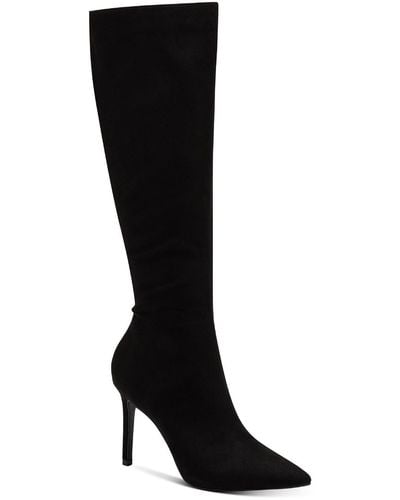 INC Rajel Stiletto Dressy Knee-high Boots - Black