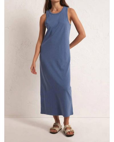 Z Supply Mystic Midi Dress - Blue