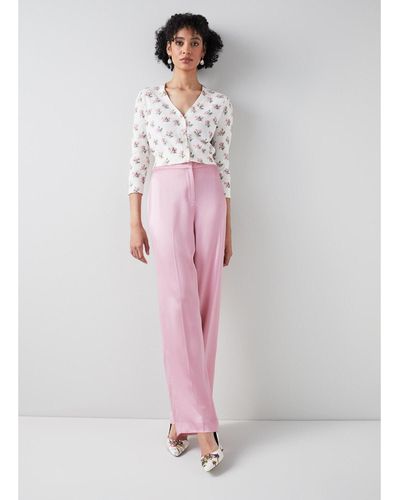 LK Bennett Rose Pants - Pink