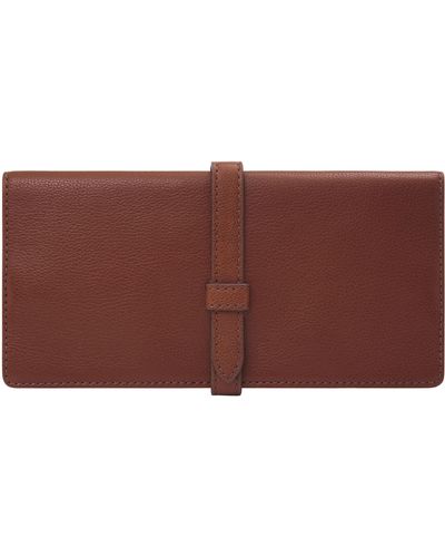 Fossil Sofia Leather Traveler - Brown