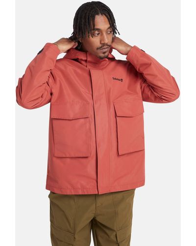Timberland Water Resistant Cruiser Jacket - Red