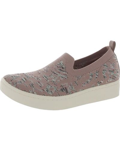 Skechers Arch Fit Cup-free Blossom Slip On Casual Loafers - Gray