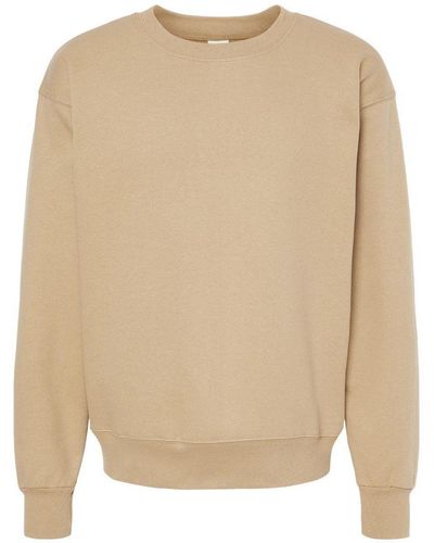 Hanes Ultimate Cotton Crewneck Sweatshirt - Natural