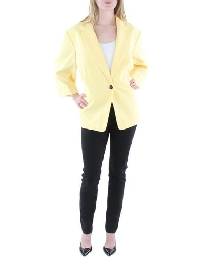 Kasper Women's 1 Bttn Jacket W/Slit Sleeves & Flap PKTS, Honeycomb, 4 at   Women's Clothing store
