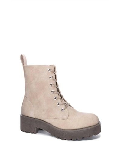Chinese Laundry Mazzy Buck Boots - Natural